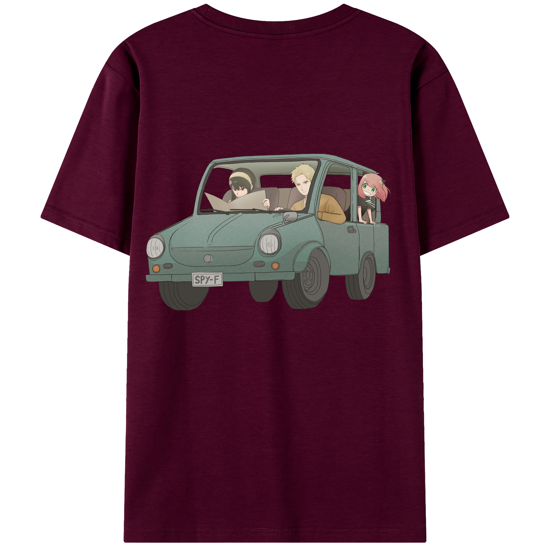 （画像用） SPY×FAMILY间谍家家酒 レディース半袖Tシャツ(バックプリント)